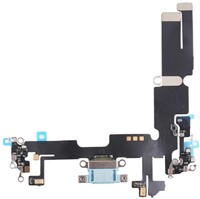 For Apple iPhone 14 Plus Charging Connector Flex Blue (Pulled)