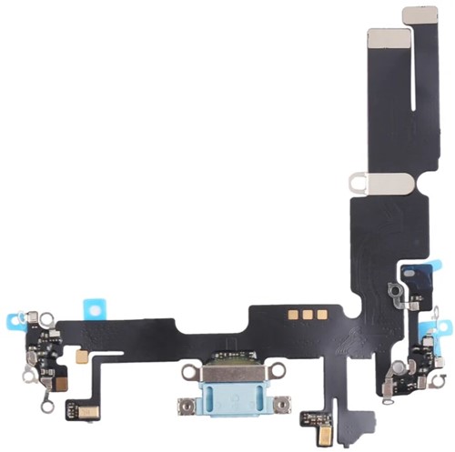 For Apple iPhone 14 Plus Charging Connector Flex Blue (Pulled)
