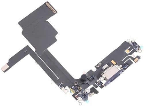 For Apple iPhone 15 Pro Charging Connector Flex Cable Blue (Pulled)-2