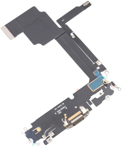 For Apple iPhone 15 Pro Max Charging Connector Flex Natural Titanium (Pulled)-2