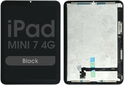 For Apple iPad Mini 7 (2024) Display LCD Black (4G)
