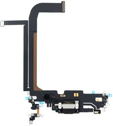 For Apple iPhone 13 Pro Max Charging Connector Flex Black (Pulled)