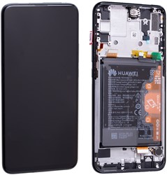 Huawei P Smart Z, Y9 Prime (2019) Display LCD Complete With Frame Including Battery Black (Service-pack)