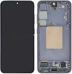 Samsung Galaxy S24 (S921B) Display LCD Complete Cobalt Violet (Service-Pack)
