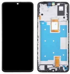 Honor X7a Display LCD Complete With Frame Black H-285 (OEM-Equivalent)
