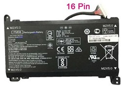 Notebook for HP Omen 17-an 14.8V 4400mAh 16-pin connector (LBHQ173) Battery (OEM-Equivalent)