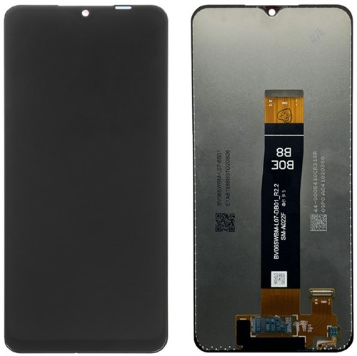 Samsung Galaxy A02 (A022F), M12 (M127) Display LCD Black Flex Without Frame All Colors S-535 (OEM-Equivalent)