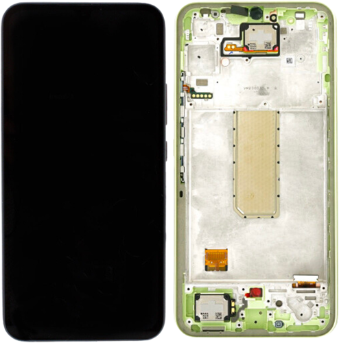 Samsung Galaxy A34 5G (A346B) LCD Display Complete Light Green (Service-Pack)