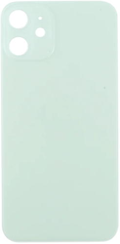 For Apple iPhone 12 Big Hole Back Glass Green (OEM)