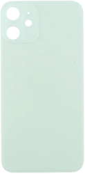 For Apple iPhone 12 mini Big hole Back Glass Green (OEM)