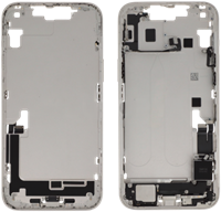 For Apple iPhone 14 Plus Middle Frame Complete Starlight (Pulled)
