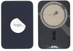 For Apple iPhone 17 Pro Back Cover With Steel Plate & Magnet Blue (OEM-Equivalent)