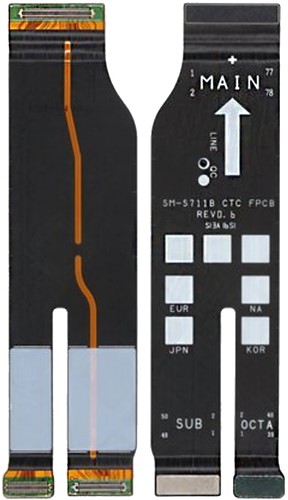 Samsung Galaxy S23 FE (S711B) Main Flex Cable