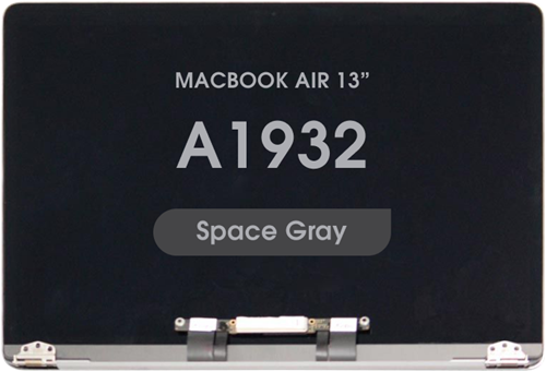 Premium - Display Assembly for MacBook Air 13 (A1932) (Late 2018 - Early 2019) Space Gray (FOG)