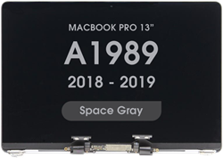 Premium - Display Assembly for MacBook Pro 13 A1989 (Late 2018 - Early 2019) Space Gray (FOG)