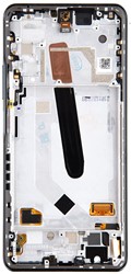 Xiaomi Mi 11i (M2012K11G), Poco F3 (M2012K11AG), Mi 11x Pro (M2012K11I), Mi 11x (M2012K11AI) Display LCD Complete With Frame Black (Service-Pack)