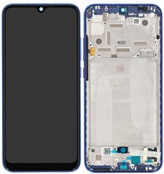 Xiaomi Mi A3 (M1906F9SH) Display LCD With Frame Blue (Service-Pack)