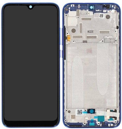 Xiaomi Mi A3 (M1906F9SH) Display LCD With Frame Blue (Service-Pack)