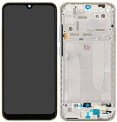 Xiaomi Mi A3 (M1906F9SH) Display LCD With Frame White (Service-Pack)