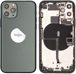 For Apple iPhone 11 Pro Max Rear Housing With Small Parts Green (OEM)