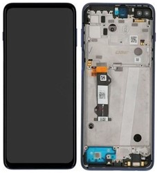 Motorola Moto G 5G Plus (XT2075) Display LCD With Frame Blue (OEM)