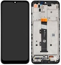 Motorola Moto G20 (XT2128) LCD Display With Frame Black (Service-Pack)