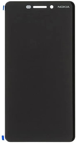 Nokia 6.1 Display LCD Without Frame Black-2