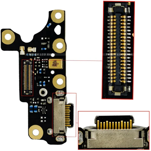 Nokia 7 Plus (TA-1055) Charging Connector Board-3