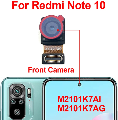 Xiaomi Redmi Note 10 4G (M2101K7AI, M2101K7AG) Front Camera 13MP