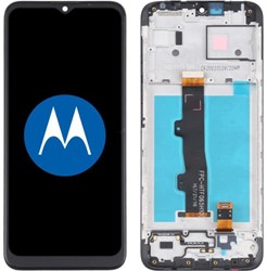 Motorola Moto E7 Power,  E7i Power (XT2097) Display LCD With Frame Black (Service-Pack)