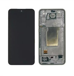 Samsung Galaxy A35 (A356B) Display LCD Complete With Frame Lemon-Yellow (Service-Pack)