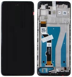 Motorola Moto G60 (XT2135) Display LCD With Frame Black (Service-Pack)