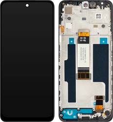 Xiaomi Redmi 12 4G.5G, Poco M6 Pro 5G Display LCD Complete With Frame Black X-408 (OEM-Equivalent)