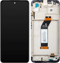 Xiaomi Redmi 10 (2022) Display LCD Complete With Frame Black X-403 (OEM-Equivalent)