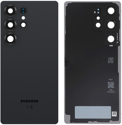 Samsung Galaxy S25 Ultra (S938B) Back Cover With Camera Lens Titanium Jet Black (OEM)