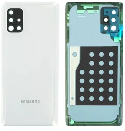 For Samsung Galaxy A51 5G (A516B) Back Cover Prism Crush White