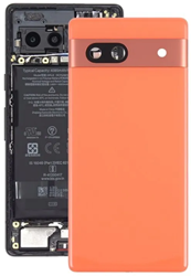 Google Pixel 7A Back Cover With Camera Lens Orange