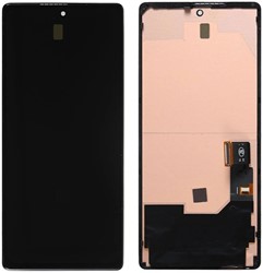 Google Pixel 6 Display LCD With Frame Black (Pulled)