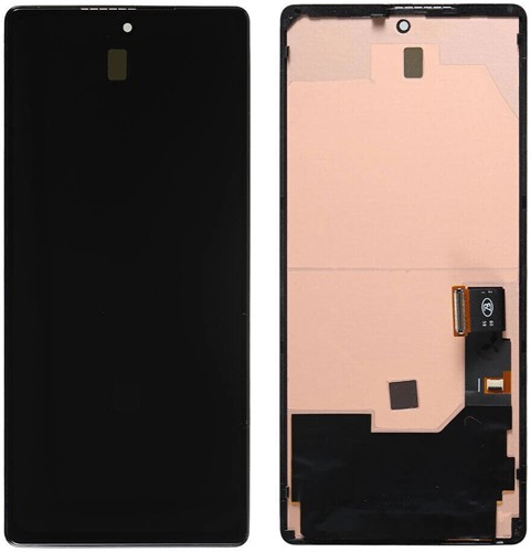 Google Pixel 6 Display LCD With Frame Black (Pulled)