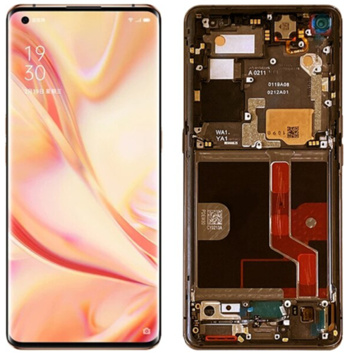 Oppo Find X2 Pro (CPH2025) LCD Display Complete Gold Pulled (A++)