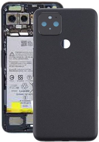 Google Pixel 5 (GTT9Q) Back Cover With Camera Lens Black