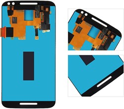 Motorola Moto X Style (Moto X Pure Edition) Display LCD Without Frame Black (OEM)