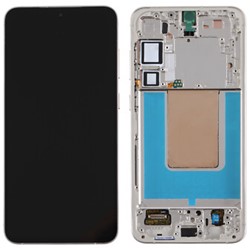 Samsung Galaxy S24 Plus (S926B) Display LCD Complete with Frame Marble Gray (Service Pack-Assembled)