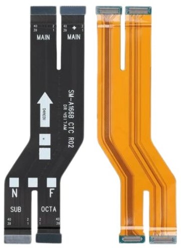 Samsung Galaxy A16 4G (A165F), A16 5G (A166B), A17 4G (A175F), A17 5G (A176B) Main Flex Cable (Service-Pack)
