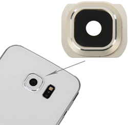 For Samsung Galaxy S6 (G920) Camera Lens With Frame Gold
