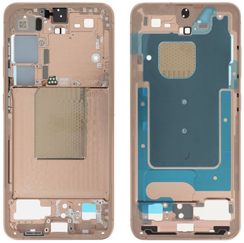 Samsung Galaxy S24 (S921B) Middle Frame Orange (Service-Pack)