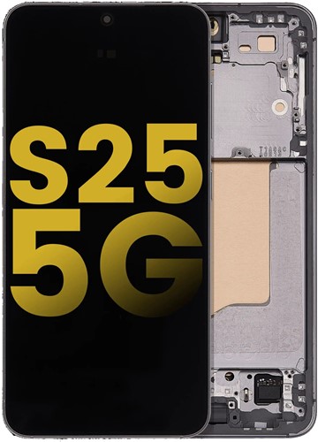 Samsung Galaxy S25 (S931) Display LCD Complete Silver Shadow (Service Pack-Assembled)