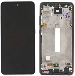 Samsung Galaxy A56 (A566B) Display LCD Complete Black (Service-Pack)