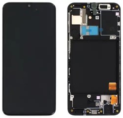 Samsung Galaxy A31 (A315F) Display LCD Black With Frame (OLED)