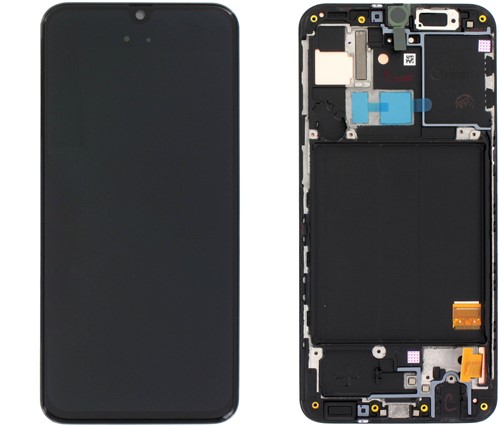 Samsung Galaxy A40 (A405F) Display LCD Black (Service-Pack)